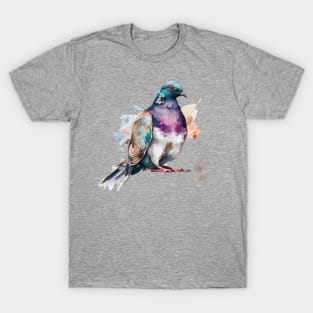 Watercolor Pigeon 6.0 T-Shirt